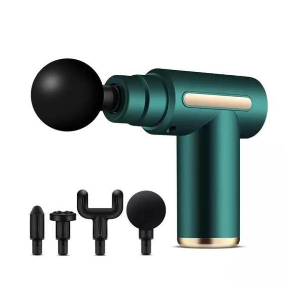 4 Başlıklı 6 Kademeli Titreşimli Şarjlı Mini Masaj Aleti - Image 1