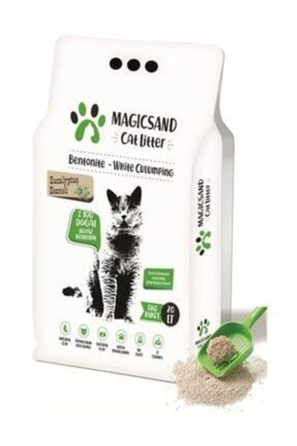 Magicsand Cat Litter Eucalyptus Ince Taneli Kedi Kumu - 20 Lt - Image 1