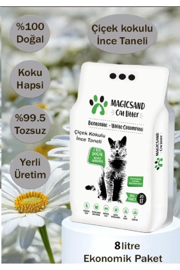 Magicsand Ince Taneli Çiçek Kokulu 8 Lt - Image 1