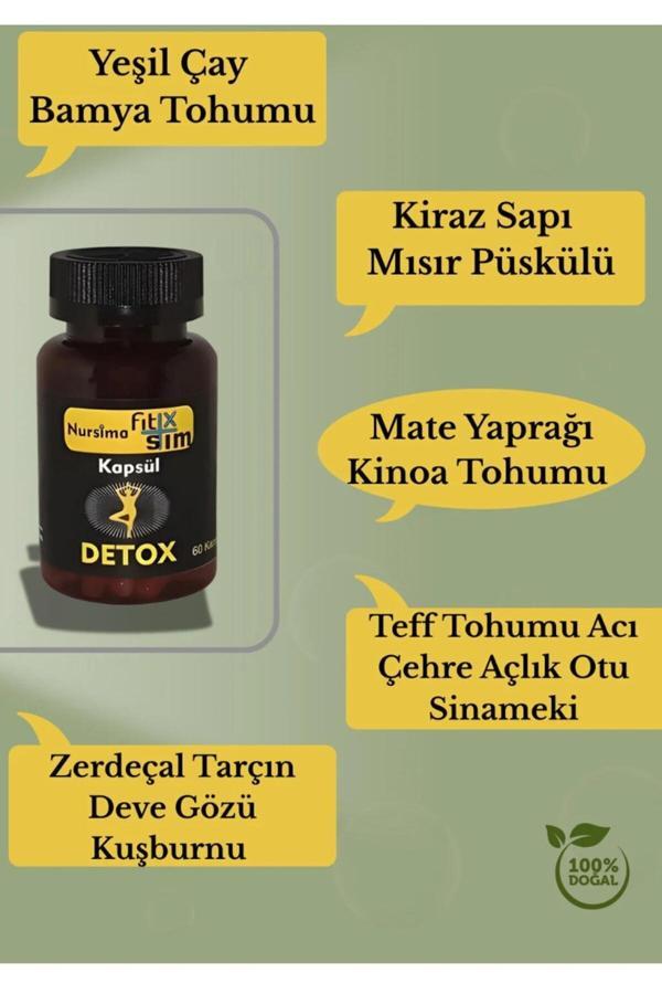 Kademgiller Fit X Slim Detox 60'Lı Kapsül - Image 1