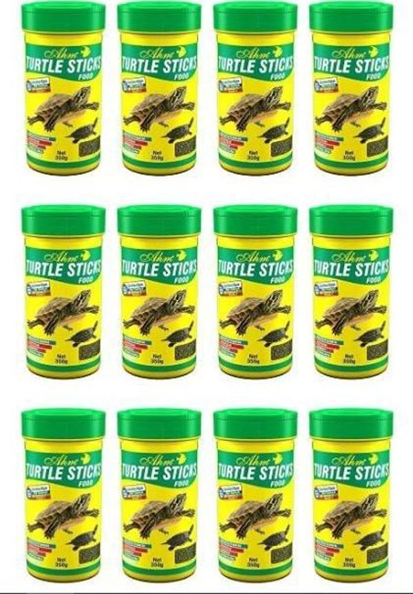 Ahm Turtle Sticks Green Food Kaplumbağa Yemi 100 Ml x 12 Adet - Image 1