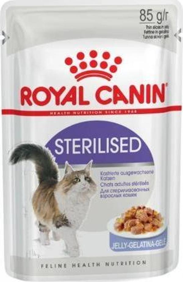 Royal Canin Jelly Sterilised Kısırlaştırılmış Yaş Kedi Maması 85 Gr x 12 Adet - Image 1