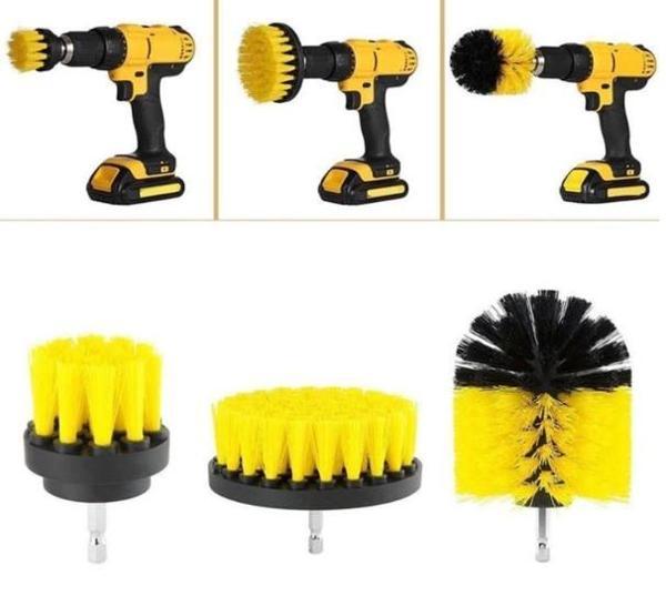 MDB Matkap Ucuna Takılan 3'lü Fırça  Temizlik Seti - Image 1