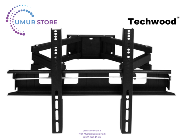Techwood 55TEC900 55'' 4K UHD Smart Powered by TiVo 42”- 55”- 65”- 75” inç Lcd Led Ekran Tv Hareketl - Image 1