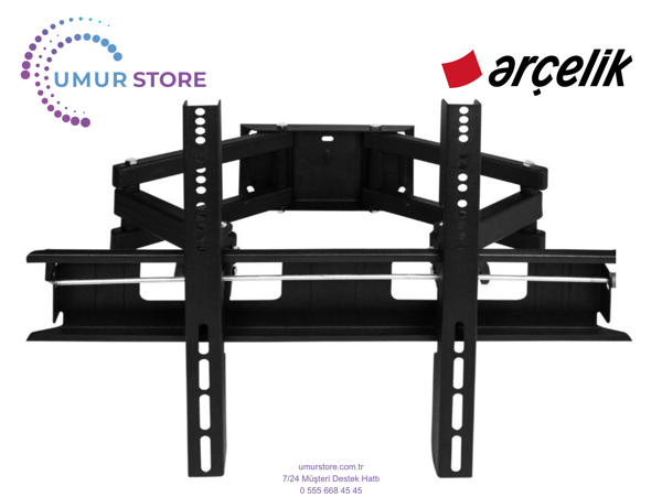 Arçelik A55 D 790 B 42”- 55”- 65”- 75” inç Lcd Led Ekran Tv Hareketli Askı Aparatı - Image 1