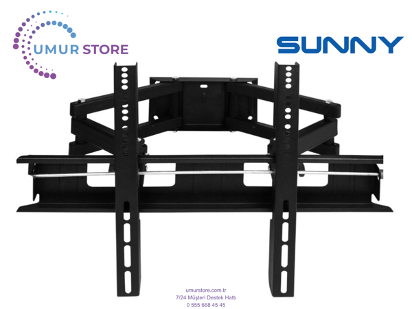 Sunny Sn65qmn252 65” 4k Ultra Hd Smart Qled 42”- 55”- 65”- 75” inç Lcd Led Ekran Tv Hareketli Askı A - Image 1