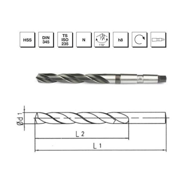 Makina Takım B00004003200 HSS DIN 345 RN-Matkap 32 mm - Image 1