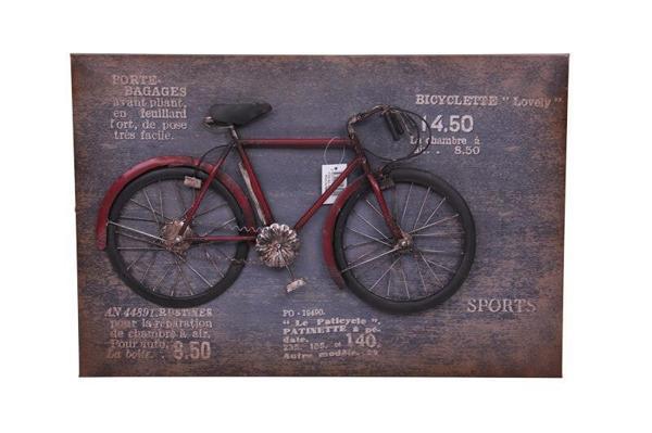 KENPAZAR Bisiklet Tablo Vintage Pano Dekoratif Ev Ofis Hediyelik - Image 1