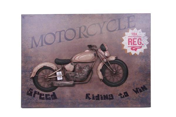 KENPAZAR Motorsiklet Tablo Pano Dekoratif Hediyelik - Image 1