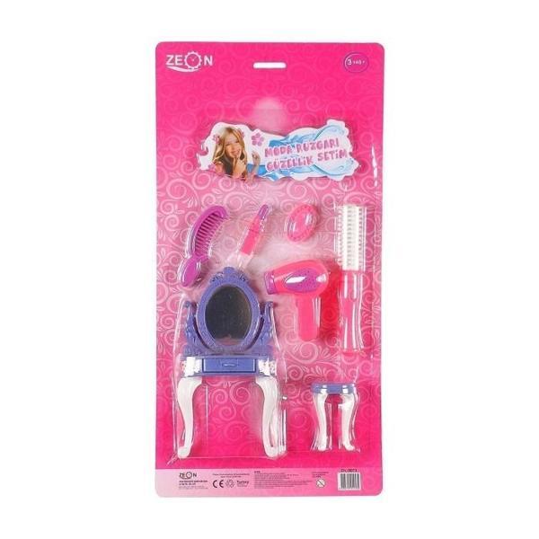 Moda Rüzgarı Masalı Tabureli Güzellik Seti 50x30 cm 7 parça - Image 1