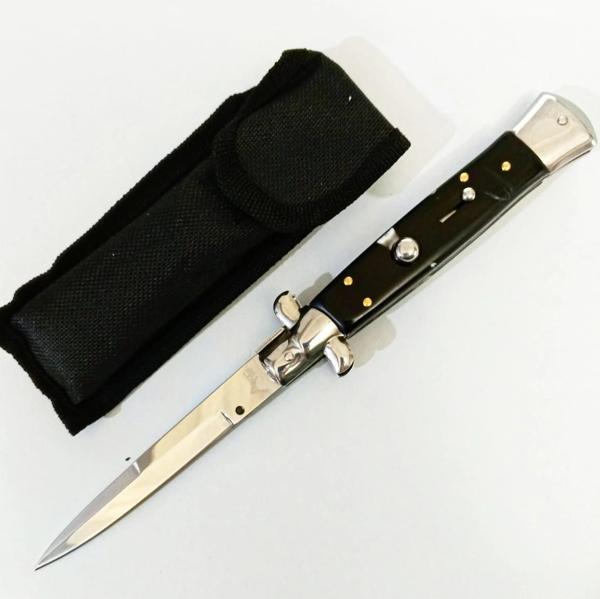 AlsepeteAvm Siyah Sedef 24 Cm İtalyan Stiletto - Image 1