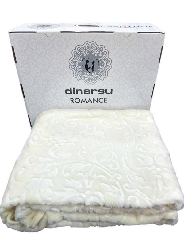 ROMANS EMBOSS TEK KİŞİLİK BATTANİYE KREM - Image 1