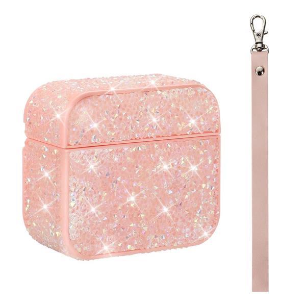 Apple Airpods Pro 2 Zore Airbag 45 Bilek Askı Aparatlı Simli Şeffaf Kılıf - Image 1