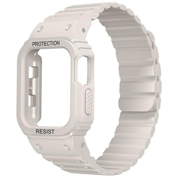 Apple Watch Ultra 49mm KRD-142 Airbag Tasarımlı Kasa Koruyuculu Silikon Kordon - Image 1