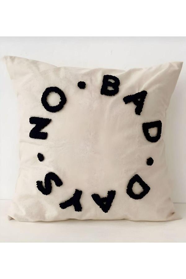 Saymine No Bad Days Kırlent Işleme Punch ( Panç ) Hediyelik - Image 1