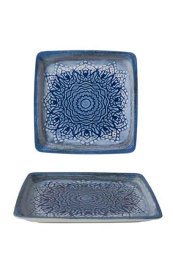 Güral Porselen 25X25 Cm Pera Bone Kare Tabak 1 Adet - Image 1