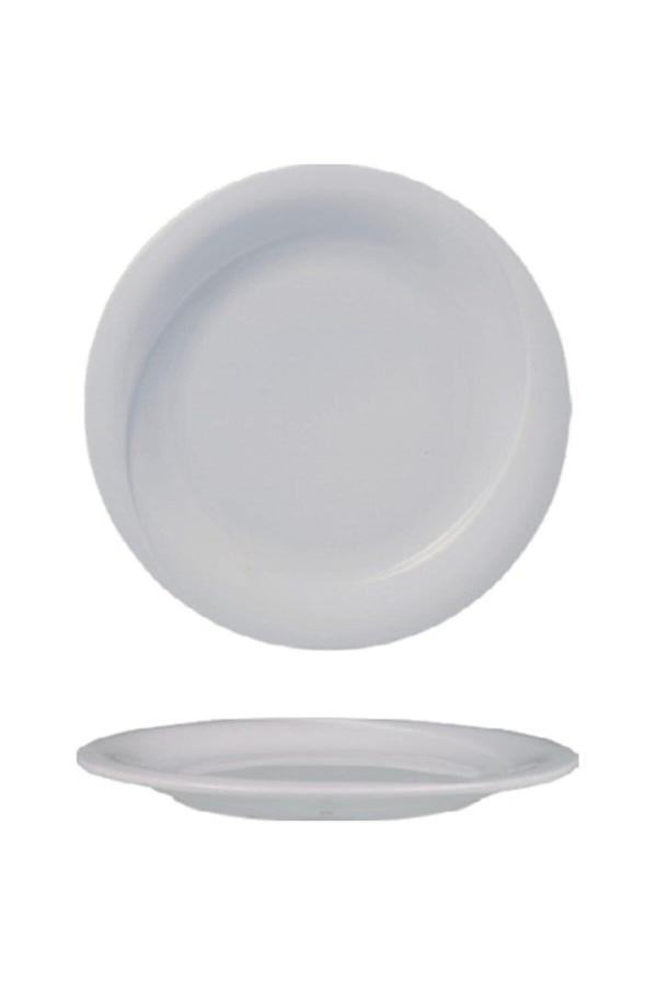 Güral Porselen Xtanbul Düz Servis Tabak 25 Cm 6 Adet 001-01-XT25DU - Image 1