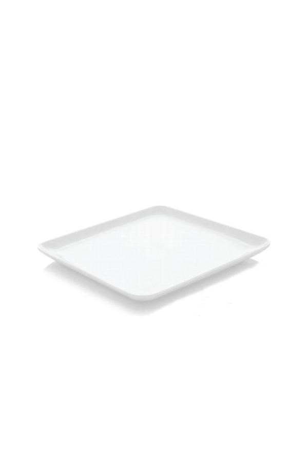 Güral Porselen Sidney 14x14 Cm Düz Tabak Dekorsuz 6 Adet  ( ESPSD19DU00 ) - Image 1