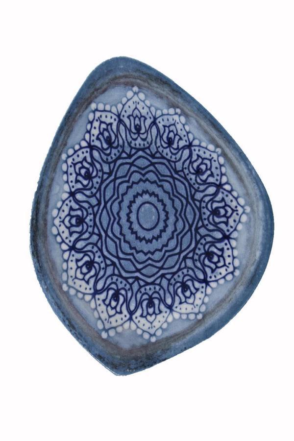 Güral Hawai Porselen Kayık Tabak 1 Adet 23x18 Cm - Image 1