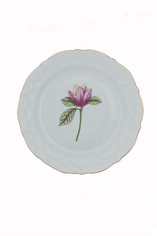 Porland Flower 20 Cm Düz Tabak 1 Adet - Image 1