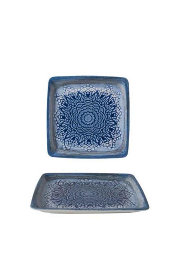Güral Porselen 17X17 Cm Pera Bone Kare Tabak 1 Adet - Image 1