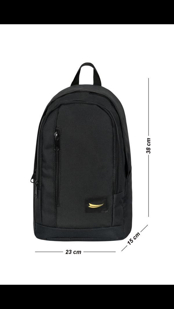 KENPAZAR Modern Tasarım Mini Spor Sırt Çantası Suluk Gözlü Sıyah - Image 1