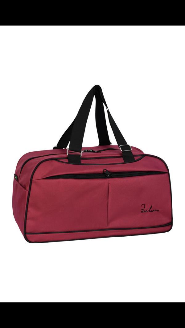 KENPAZAR Askılıklı Spor El Valizi Büyük El Çantası Kırmızı - Image 1