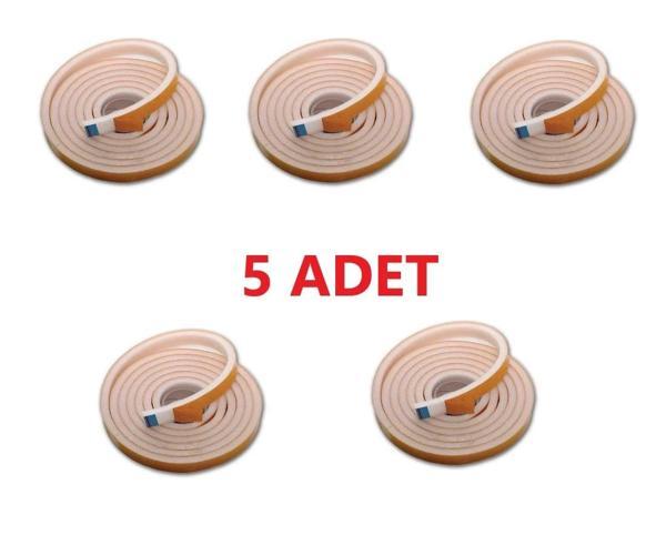 5 Adet 9 Metre Pencere Izolasyon Bandı Yapışkanlı Cam Yalıtım Süngeri Rüzgar Soğuk Kesici Pimapen Fi - Image 1