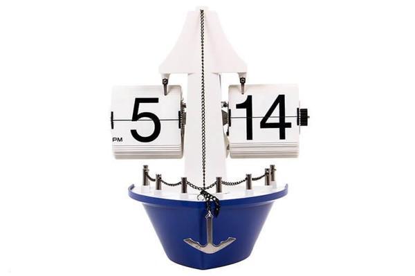 KENPAZAR Saat Güverte Masa Saati Marinn Güverte Modeli Ev Ofis Hediyelik - Image 1