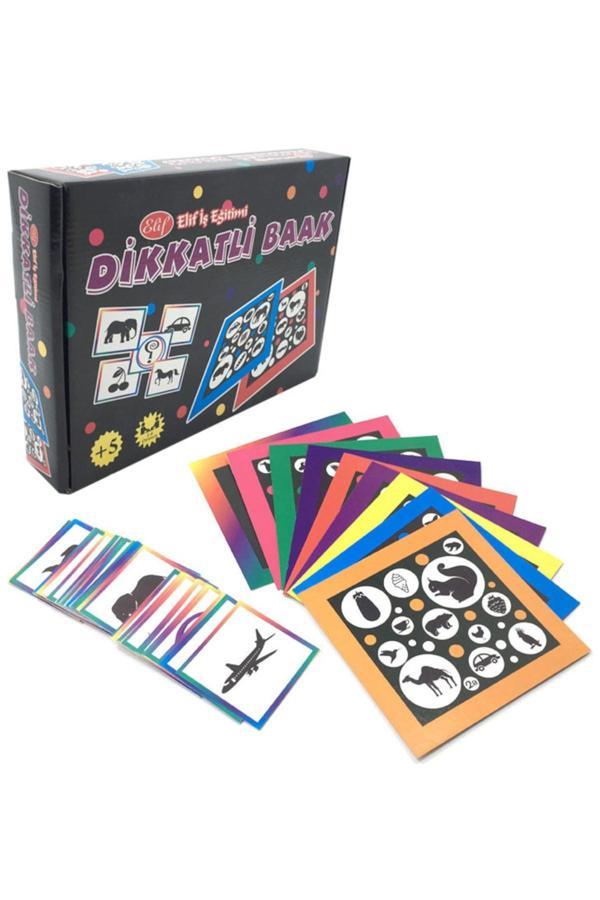 Elif İş Eğitimi Look Look, Dikkatli Bak, Zeka Ve Hafıza Oyunu - Image 1