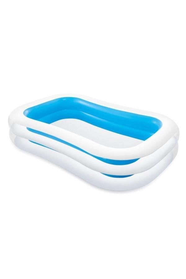 Platox Dış Bölme Şeffaf Aile Havuzu 262X175X56 Cm. - Image 1