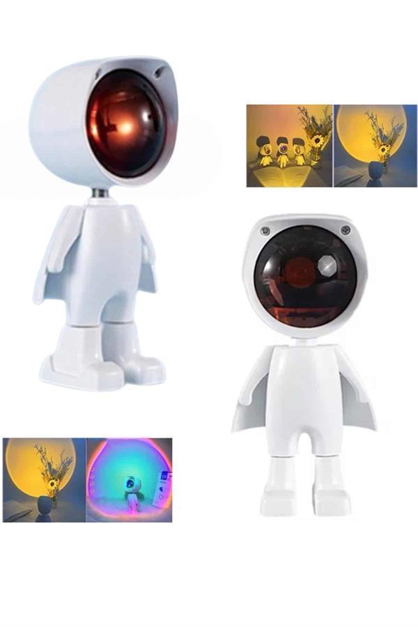 Projektör Atmosfer Işık Lambası Projektör Güneş Lambası Masa Lambası - Image 1
