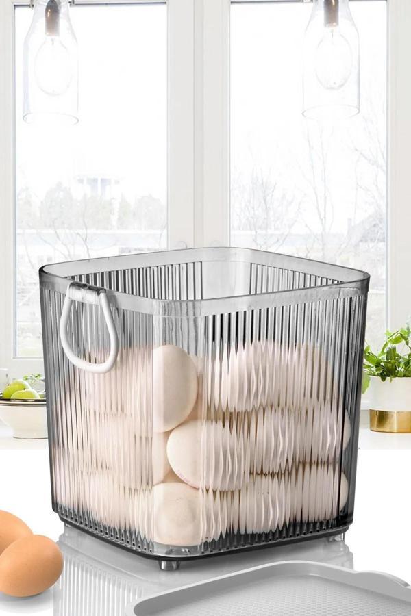 4Lt Akrilik Erzak Saklama&Organizer Royaleks-EMN3099 - Image 1