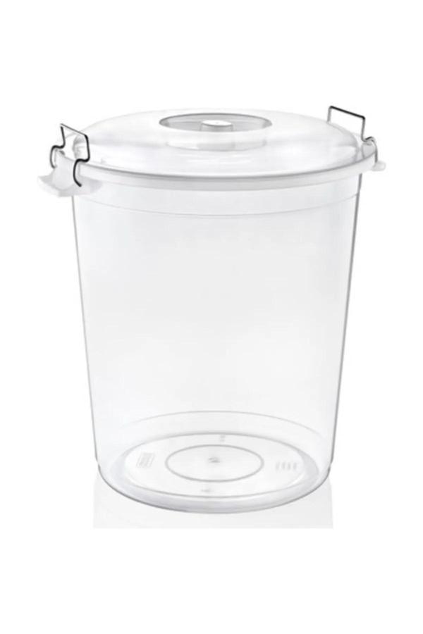 Plus Şeffaf Bakliyat Kovası 50 Litre Royaleks-ASD173 - Image 1