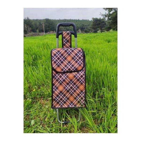 Lüx Pazar Arabası Su Geçirmez Çantalı - Image 1