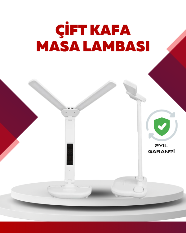 Göz Koruyucu LED Okuma Lambası | Titreşimsiz Işık, Kalemlik ve Stand Fonksiyonlu - Image 1