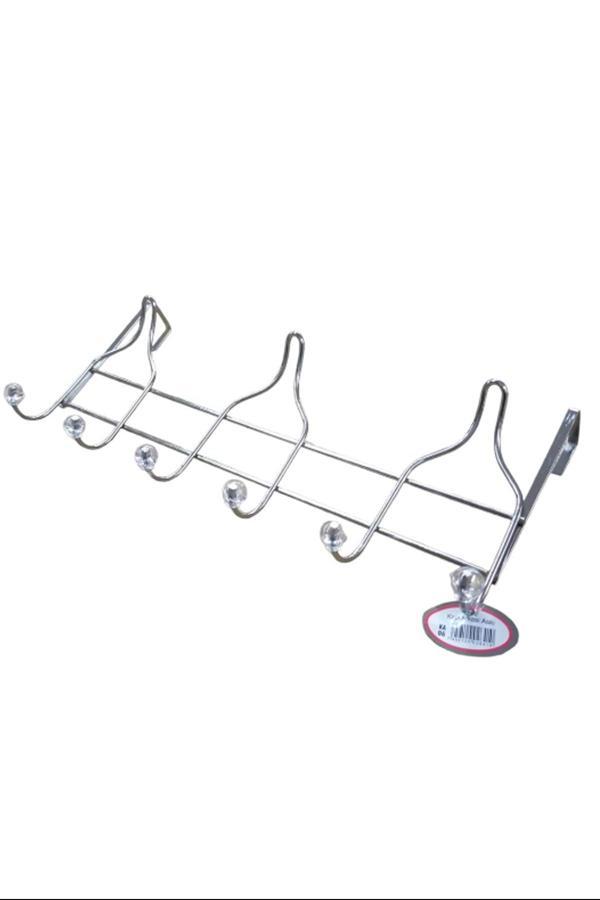 Enfa Amerikan Kapı Arkası Askı 6Lı - Krom Royaleks-KA-06 - Image 1