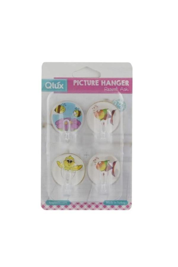 Resimli Yapışkanlı 4 Lü Askı Royaleks-L638 - Image 1