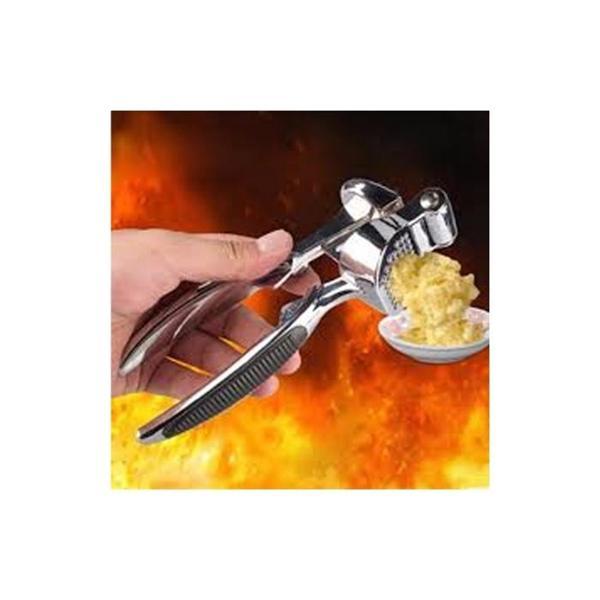 Lüks Metal Sarımsak Zencefil Ezici - Image 1