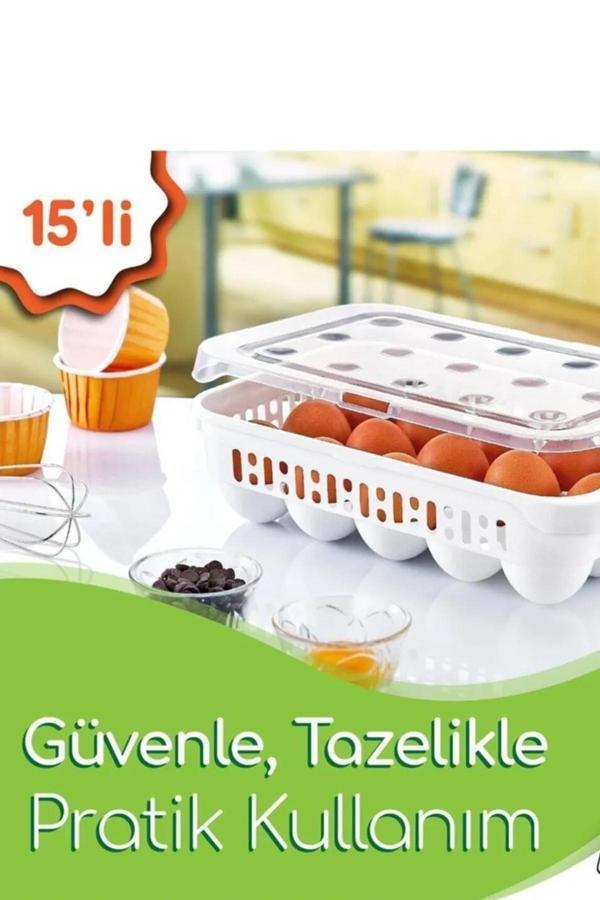 15 Bölmeli Yumurta Kabı Royaleks-AK680 - Image 1