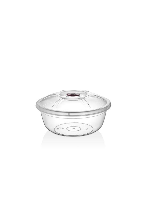 0 No Hamur Leğeni Şeffaf 3.5 Lt Royaleks-MRD229 - Image 1