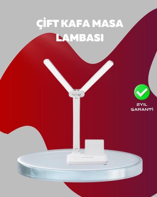 Kısılabilir LED Masa Lambası – Kalemlik, Telefon Standı ve Okuma Işığı Bir Arada - Image 1