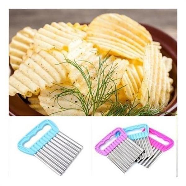 Pratik Kolay Patates Meyve Ve Sebze Dilimleyici Doğrama Bıçağı - Image 1