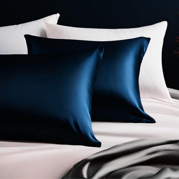 2 Adet Özel Seri İpek Saten Yastık Kılıfı 50x70 cm | Konforlu Uyku - Image 1