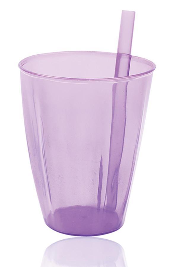 Şeffaf Pipetli Bardak Royaleks-UR3132 - Image 1