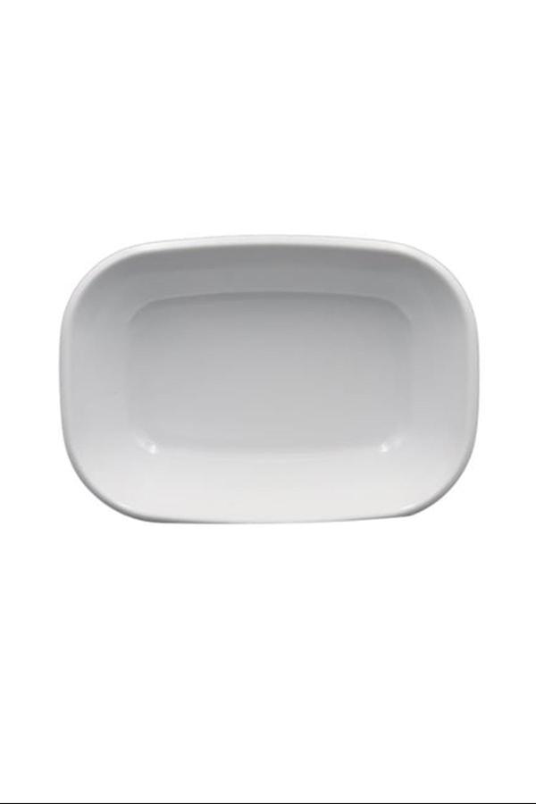 17 Cm Melamin Kare Kayı Tabak Royaleks-054 - Image 1