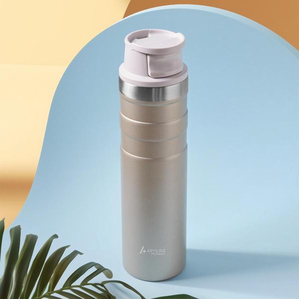 Aryıldız Protherm Active Termos Gold Rose 600 ml - Image 1