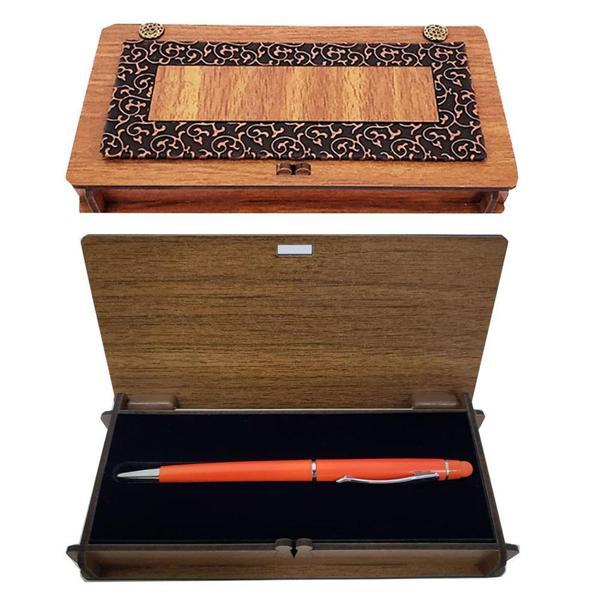 KENPAZAR Turuncu Metal Kalem - Image 1