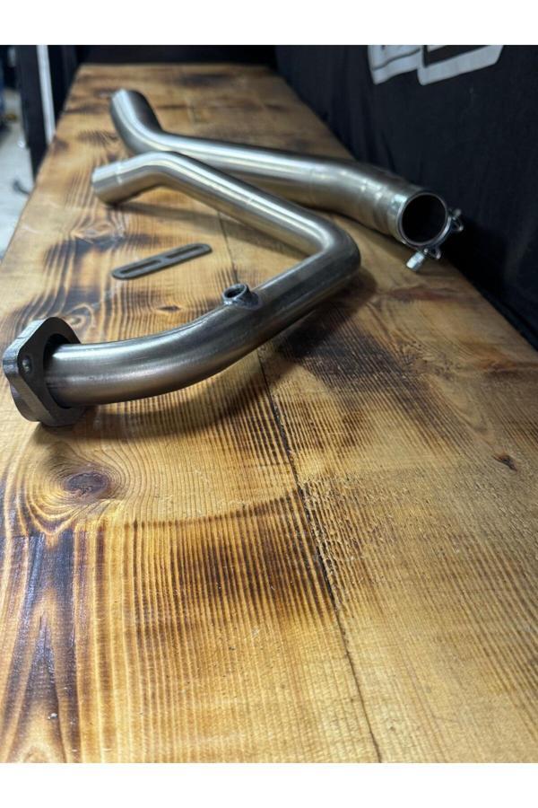 Tek Exhaust Tek Egzoz Bajaj Dominar 400 Komle Headers - Image 1