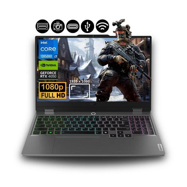 Lenovo LOQ 15IRX9 i7-13650HX | 16GB | 1TB SSD 6Gb RTX4050 83DV0117TR ATL4 FreeDos 15.6" Gaming Notebook - Image 1